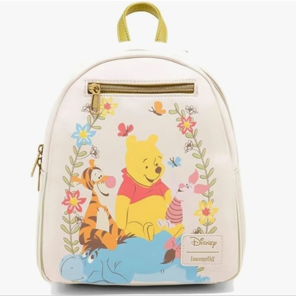 Loungefly Winnie the Pooh Kids Backpack - Cream